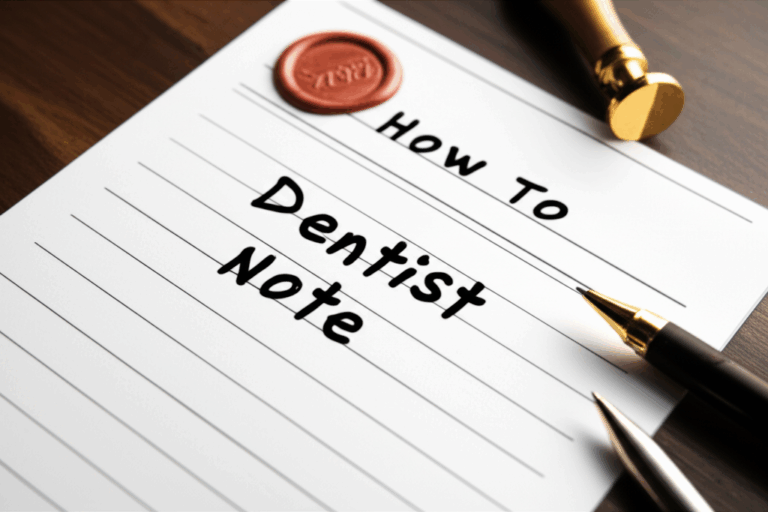 The Risks and Realities Why Faking a Dentist Note Isn t Worth It And What to Do Instead
