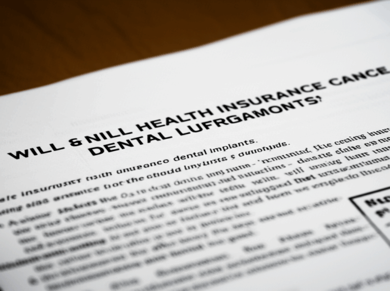 Will Health Insurance Cover Dental Implants A Simple Guide From My Own Experience